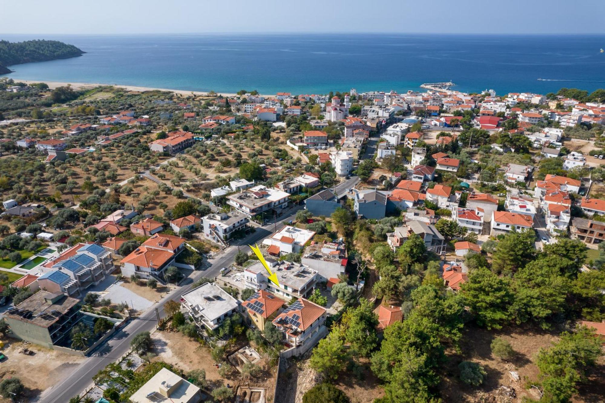Laskarina Onar Studios Potos Exteriér fotografie